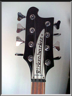 Joe Van Winkle's Rickenbacker Model 4008 - headstock