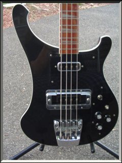 Rickenbacker Model 4003 with black pickguard