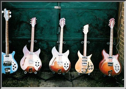 Left to right: 4001V63 (sonic blue) again, 1997, 360/12V64, 325V59, 360/12